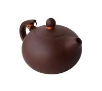 Teiera da 270 ml in argilla cinese Xishi Pentole Red Zisha originale classica per tè Gongfu sfuso (argilla Zini)