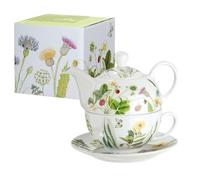 Teiera da uno in Porcellana, con decorazione floreale (Wild Flower)