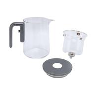 Teiera di Vetro Magico EncntiPot 600 Ml, Separazione 'acqua Senza Sforzo Corpo Trasparente Facile da Pulire Versatile Usate di Vetrino con Infusore per gli Amanti del t¨¨ a Casa