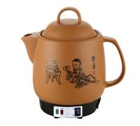 Teiera elettrica medicina cinese da 4 litri, bollitore automatico decotto di tisane controllo temperatura, spegnimento automatico e conservazione calore erbe, zuppe e tè(A)