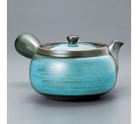 Teiera Giapponese Mino Ware Kyusu Verde Emerald Con Smalto 350Ml