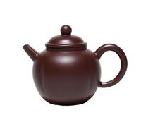 Teiera in argilla viola da 200 ml, teiera fatta a mano per artisti, teiera in terracotta viola Zhu, teiera Zisha for tè artigianale, teiere, caffettiera, latte, caffè, teiera da ufficio