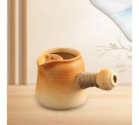 Teiera in ceramica Teiera a fogli sfusi Bollitore per tè per picnic