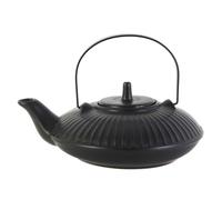 Teiera in ceramica ZENKAI da 600 ml, nera