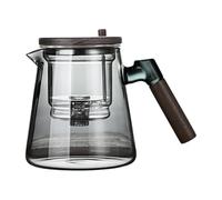 Teiera in Enchantipot - 750 ml con infusore, manico in legno | Pratica teiera con di separazione 'acqua, strumento da premium per sfuso, elegante dispositivo per preparare il t