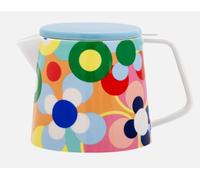 TEIERA IN PORCELLANA 1,2 LT CON INFUSORE ACCIAIO