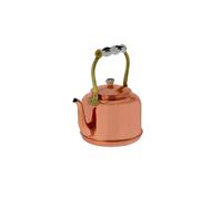 Teiera in rame, Bollitore in rame - con manico in porcellana, 1,5L