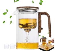 Teiera in vetro con infusore, 520 ml, elegante teiera magica e colino per una perfetta infusione, regalo unico per gli amanti del tè