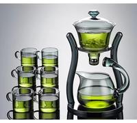 Teiera in vetro con infusore, resistente al calore, sicura sul piano cottura, per preparare tè alle erbe e ai fiori