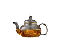 Teiera in vetro da 400 ml/800 ml, vaso for fiori, set da tè Kung Fu, filtro for il tè, teiera for il tè, teiera for l'orzo, set da tè(800ml)