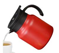 Teiera isolata, caraffa termica portatile da 1 l, caraffa per acqua calda, caraffa per caffè sottovuoto, caffettiera con display intelligente della temperatura per