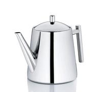 Kela teiera Inserto per colino, teiera in Acciaio Inox da 1,7 Litri Ancona, teiera per tè Sfuso e bustine di tè, Macchina per Il tè