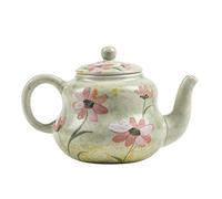 Teiera Kung Fu per preparare il tè Teiera cinese in ceramica dipinta a mano con margherite, speciale teiera for la casa di piccola capacità, set da tè Kung Fu una sola Set da tè in ceramica