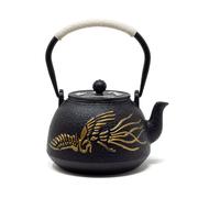 Teiera Nera In Ghisa 1200 ml