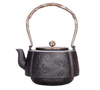 Teiera Per Casa Cucina Teiera In Ghisa Da 1400 Ml, Teiera In Ferro, Parete Interna In Ferro Originale, Pentola In Ferro Manuale Non Patinata