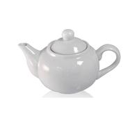 Teiera da Cucina in Porcellana Bianca con Coperchio Roma 50 cl Saturnia