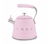 Smeg, Bollitore per Piano Cottura WKF01PK, in Acciaio Inox, Capacità 2,3L, Coperchio Removibile e Beccuccio Dosatore, Anche per Induzione, Rosa