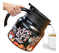 Teiere floreali - teiera isolata in acciaio - teiera isolata Distributore automatico di bevande per cucina ristorante