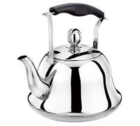 Teiere, Teiera Whistling Kettle Stove Top Tea Pot(Silver,2L)