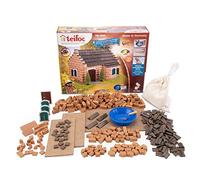teifoc Casa storica - Kit di Costruzione 4900, modellismo, +300 Pezzi | Kit creativo per bambini da 8, 9 e 10 anni, gioco di motricità, set fai da te con mini mattoncini, puzzle 3D