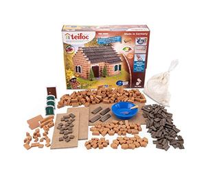 teifoc Casa storica - Kit di Costruzione 4900, modellismo, +300 Pezzi | Kit creativo per bambini da 8, 9 e 10 anni, gioco di motricità, set fai da te con mini mattoncini, puzzle 3D
