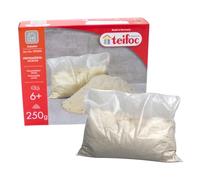 Teifoc- Malta 100% Naturale Teifoc-TEI990901, Costruzioni, Colore Multi Colour, Sacco da 250 g con cemento aggiuntivo, T990901