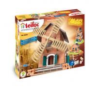 teifoc Mulino a Vento Solare per Casa - 380 Pezzi Set Costruzioni 62370