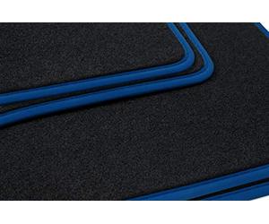 teileplus24 NL-113 Tappetini per Volkswagen Touran 1 1T/ 1T2/ 1T3 2003-2015 Nubuck