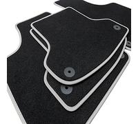 teileplus24 NL-116 Tappetini Compatibile con VVolkswagen T-ROC 2017-2025 Nubuck