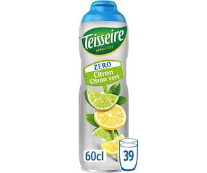 Teisseire Bevande Sciroppo Limone/Limone 0% - 600 ml - Sciroppo Che Ha Il Sapore Della Frutta (6)