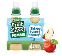Teisseire Fruit Shoot con succo di mela senza zuccheri aggiunti, 4 x 20 cl