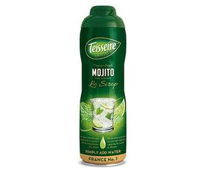 Teisseire Le Sirop - Sapore Fruttato - Cordiale - Ingredienti Naturali - Perfetto per cocktail, Tè, Dessert - Mojito - 600 ml, 48 porzioni