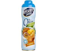 Teisseire Zero Sugar Tropical Syrup - Sciroppo tropicale da 60 cl (set da 4)
