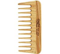 Tek Micro pettine per capelli in legno di frassino con denti larghi - 100% made in Italy