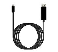 Tek Styz - Kit DisplayPort compatibile con Xiaomi Mi 4c a USB-C/PD a Full 4k/60Hz con cavo sottile da 1,8 m (DP)