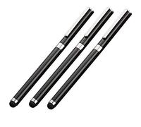 Tek Styz Pro Stylus + Pen Works - Penna stilo per Asus ZS570KL, con touch ad alta sensibilità e inchiostro nero, confezione da 3 pezzi, colore: Nero
