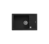 Teka 115330036 - Lavello da cucina in granito (Tegranite) con ciotola singola pietra 60 S-TG-carbon-115330036