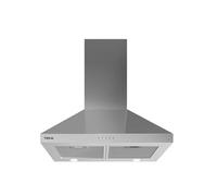 TEKA Cappa decorativa piramidale, in acciaio inox, 3 velocità, 60 cm | Controllo elettronico, lampade LED doppie, 2 filtri in alluminio, riduzione di uscita inclusa, DBP 68150 EOS IX