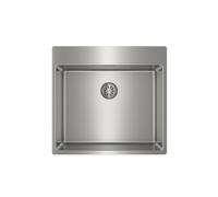 Teka Forline lavello in acciaio con sifone 54x51 cm acciaio 115000082
