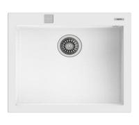 Teka Forsquare 50.40 TG Tegranite+ Lavello da Incasso 1 Vasca 570x500 mm Automatico Bianco