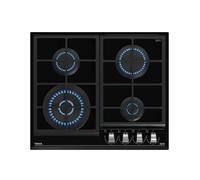 Teka GZC 64320 XB Piastra Gas Butano 4 Zone 60 cm Vetro Nero