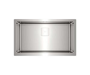 Teka | Lavello da incasso da 80 cm con vaschetta in acciaio inox con SilentSmart | AMERICAN PRO 80 M-XP 1B | Acciaio inossidabile | 79,5 x 46,8 x 20 cm