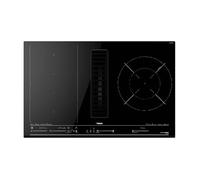 Teka MasterSense Air AFC 87628 MST - Piastra a induzione FullFlex con campana integrata e zona Paellera, 4 zone, 8 funzioni dirette, sistema touch control multislider e funzione Fresh Air, nero