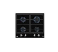 Teka | Piastra Cristallo Gas da 60 cm con funzione ExactFlame a gas butano | GZC 64300 XB | Nero | 9,8 x 60 x 51 cm