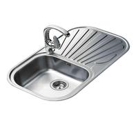 Evier à une cuve avec égouttoir Teka 11107020 Acier inoxydable