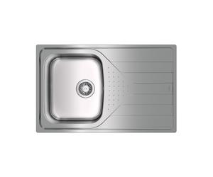 Teka Universe lavello in acciaio con sifone 79x50 cm 115110011