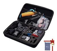 TEKCAM Custodia da viaggio per action camera compatibile con GoPro Hero 12 11 10 9 8 7 6 5/Akaso EK7000 Brave 4 V50X Brave 7LE/Dragon Touch/APEXCAM/Vemont 4K Action Camera