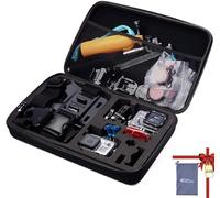 TEKCAM Custodia da viaggio per action camera compatibile con GoPro Hero 12 11 10 9 8 7 6 5/Akaso EK7000 Brave 4 V50X Brave 7LE/Dragon Touch/APEXCAM/Vemont 4K Action Camera