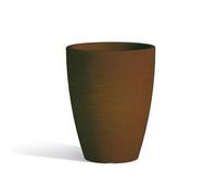 VASO VASI RESINA MODERNO TONDO MADE IN ITALY COLORE Ø30 CM H38 PIANTE FIORIERA