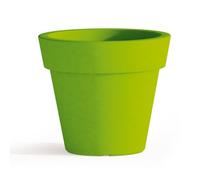 VASO RESINA H45 ALTO MODERNO CACHE POT MADE IN ITALY DESIGN GIARDINO VERDE